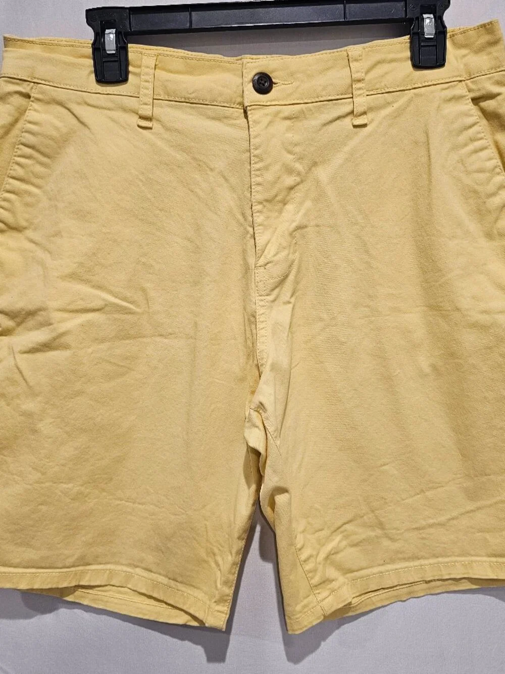 RSQ Men's Yellow Chino Shorts Classic Fit 9